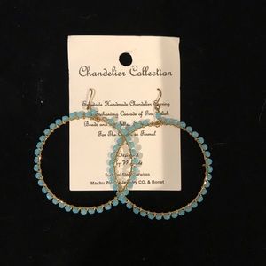 Hoop Beaded Earrings